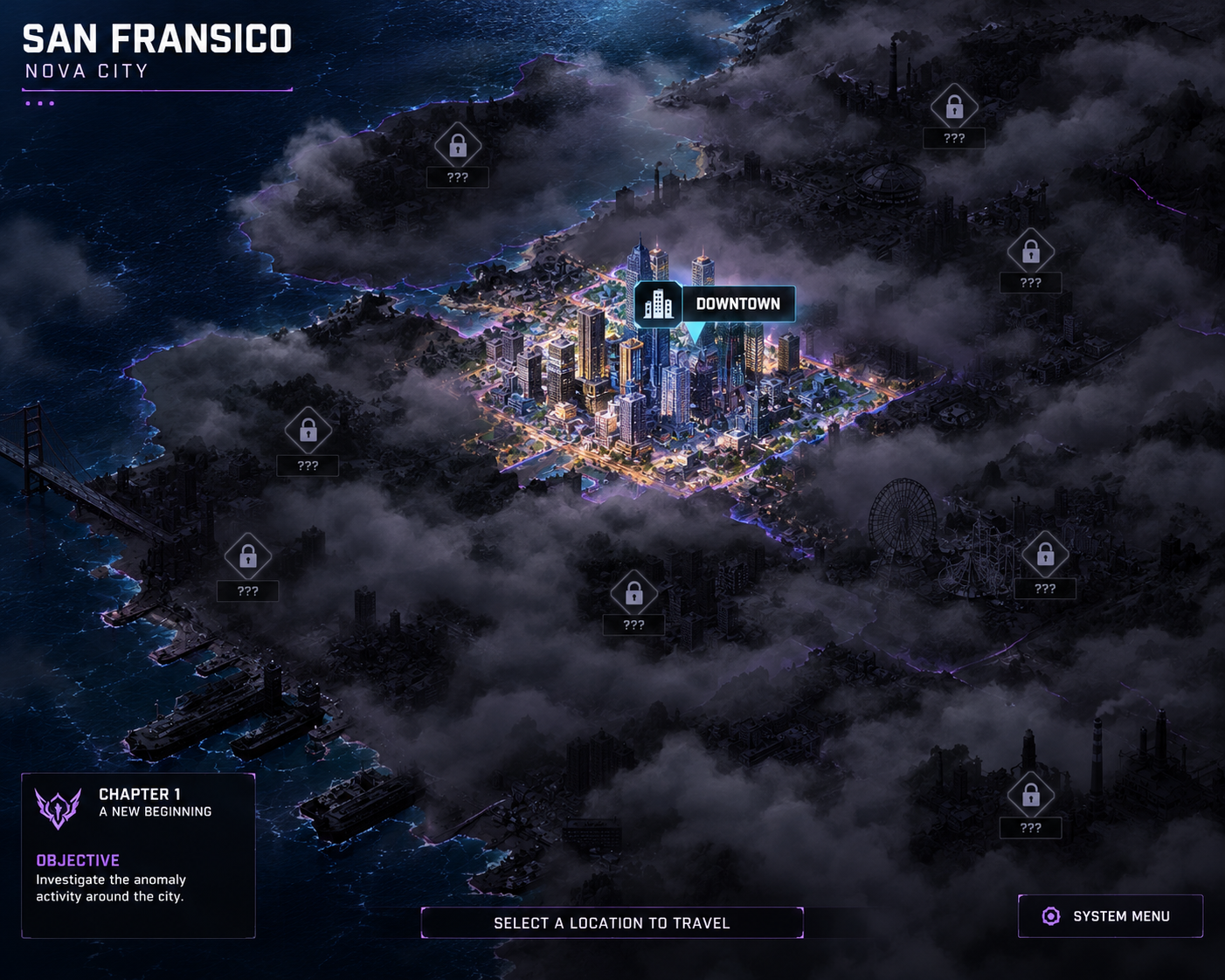 Battle Bytes world exploration map